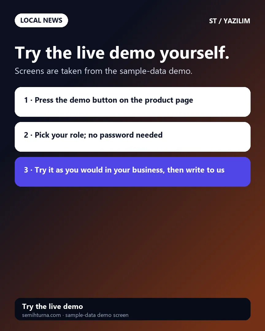 Local news website script, Try the live demo yourself.