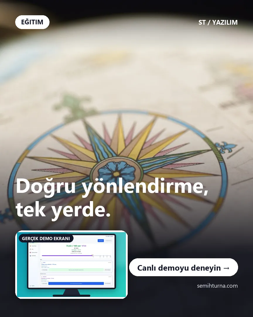 K Pusula, Doğru yönlendirme, tek yerde.