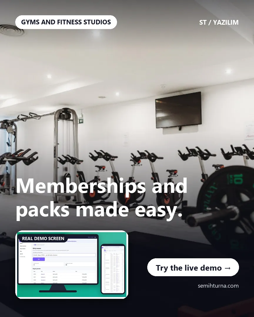 Gym and Fitness Membership Tracking, Memberships and packs made easy.