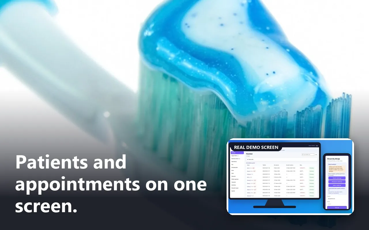 Dental Clinic Appointments and Patient Records