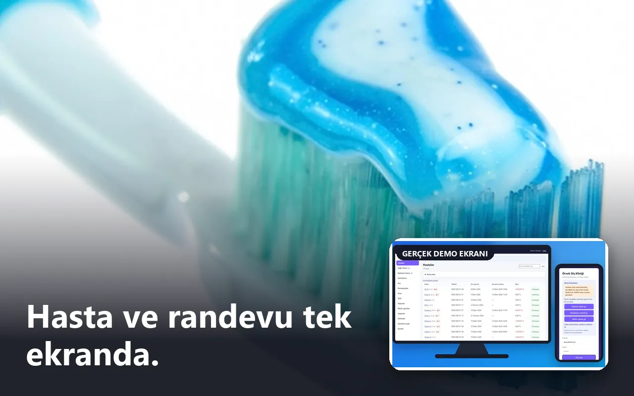 Diş Kliniği Randevu ve Hasta Takibi