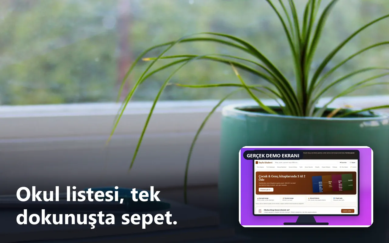 Kitap satış sitesi