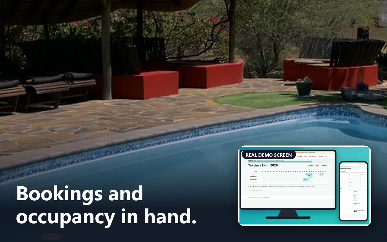 Hotel, Guesthouse and Bungalow Booking Tracking
