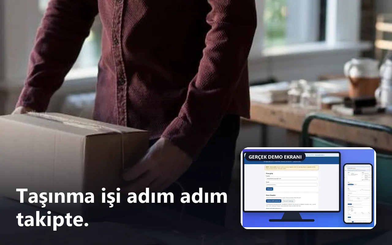 Evden Eve Nakliyat İş Takibi