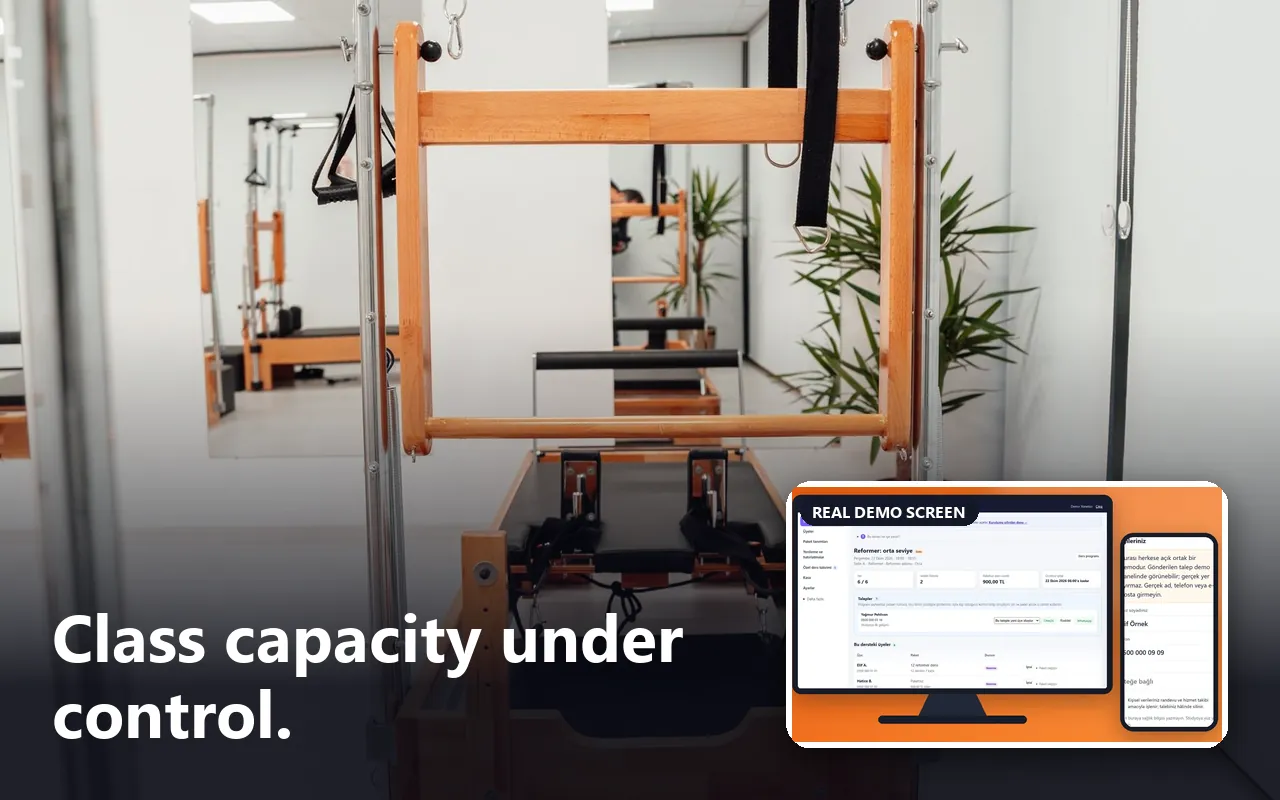 Pilates and Reformer Studio Management