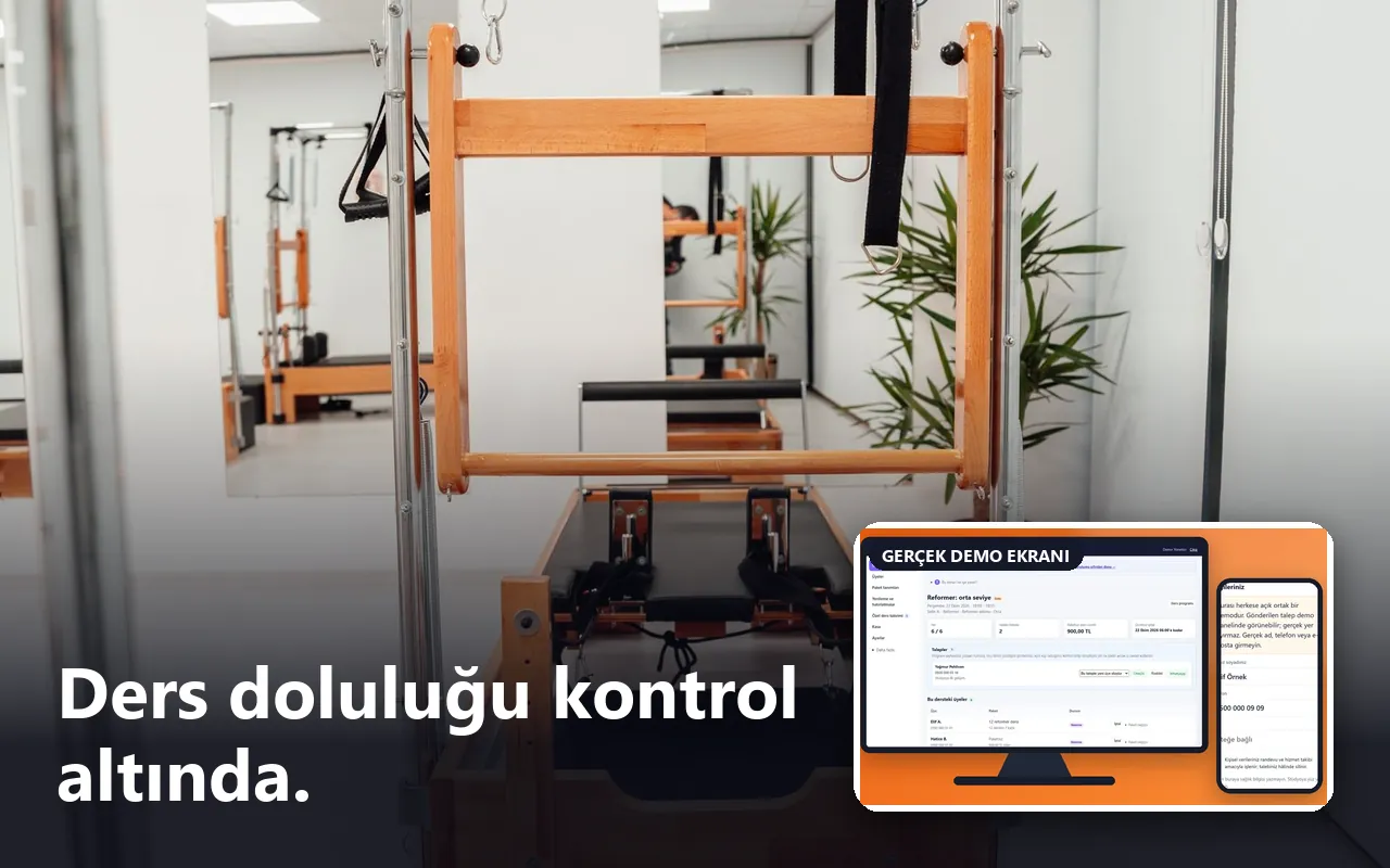 Pilates ve Reformer Stüdyosu Yönetimi